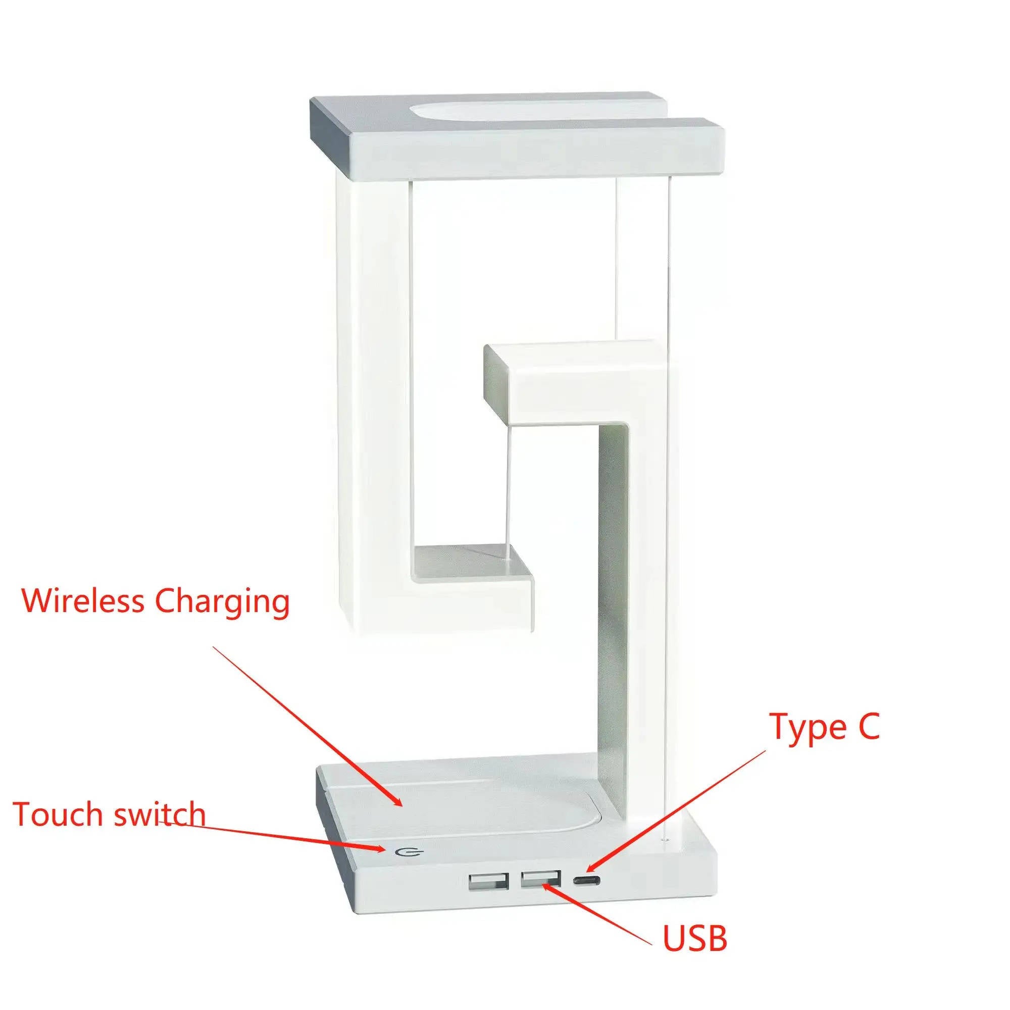 Floating Lamp with Wireless Charger - product detail 7