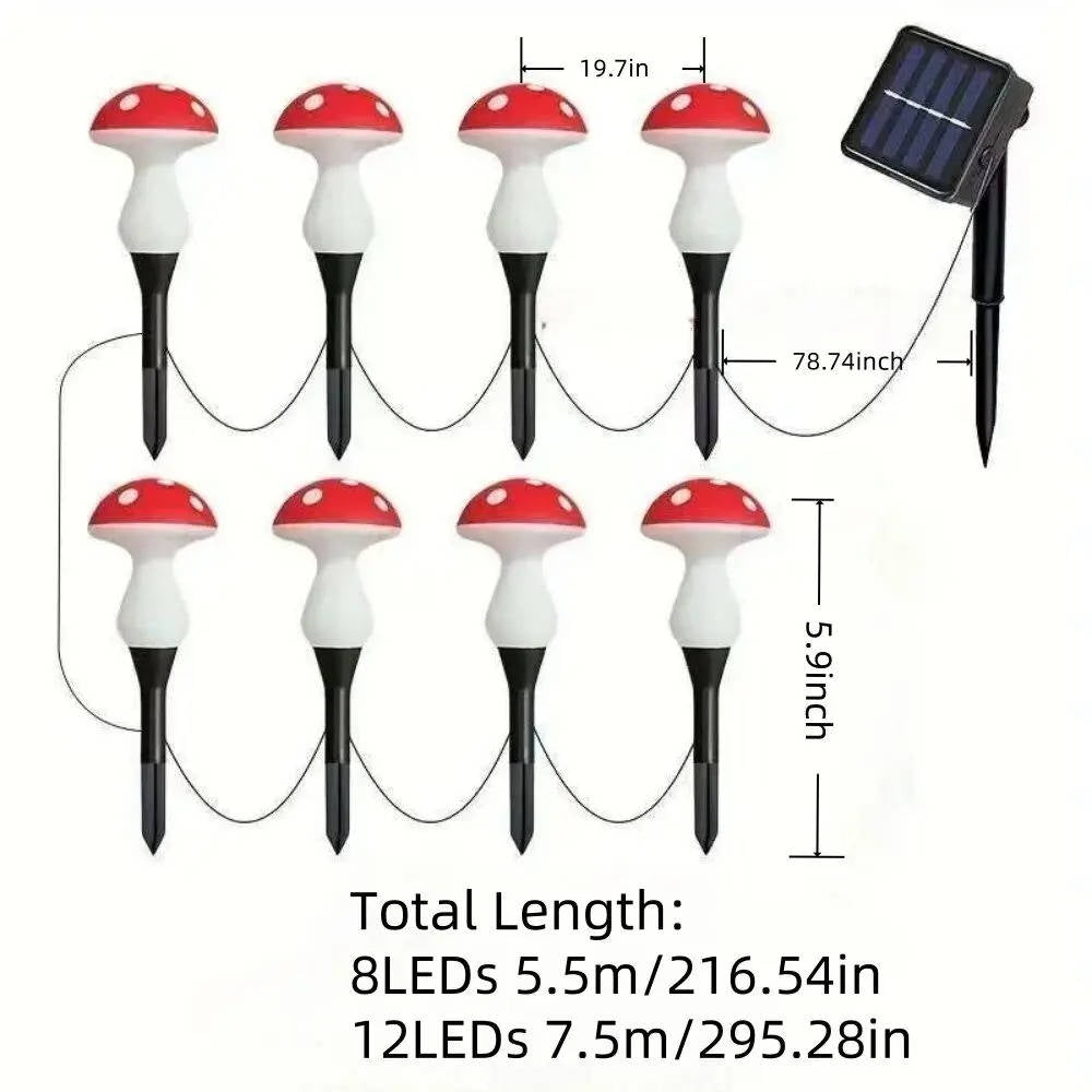 LED Solar Lights Outdoor Decorative - product detail 10