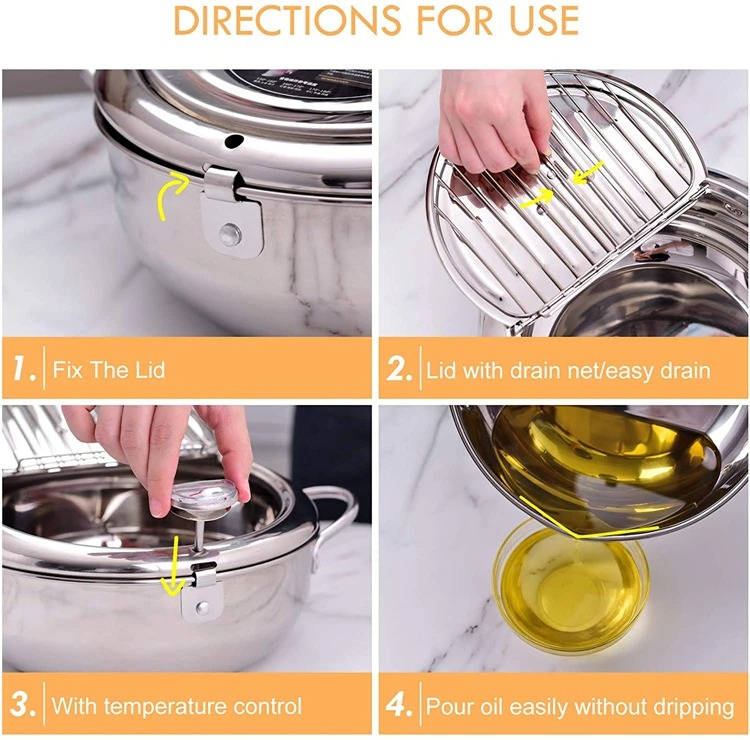 Japanese Deep Frying Pot - product detail 7