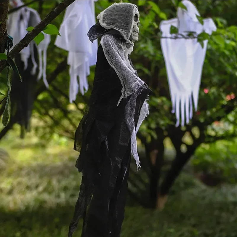 Halloween Hanging Ghost Decorations Skull - product detail 3