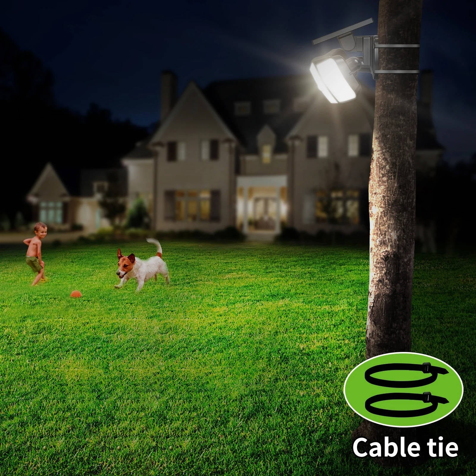 Solar Powered Flood Lights With Motion Sensor - product detail 9