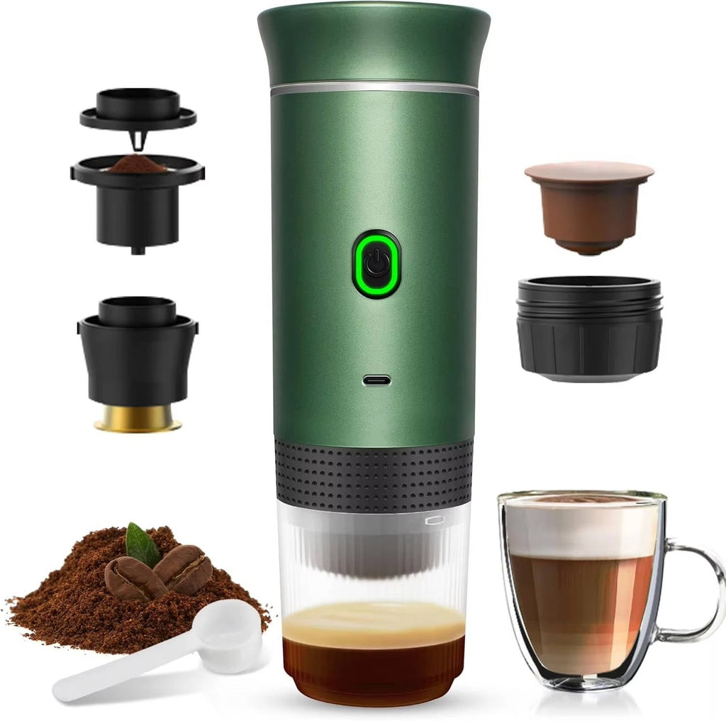 NOMOVA Portable Coffee Maker - Espresso Cappuccino And Drip