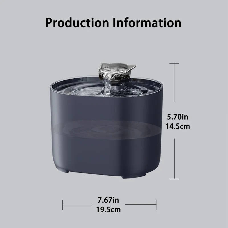Cat Water Fountain - product detail 12