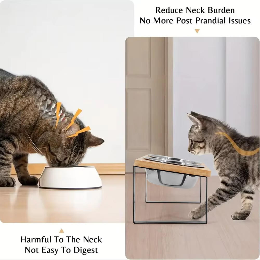 Elevated Cat Bowl - product detail 4