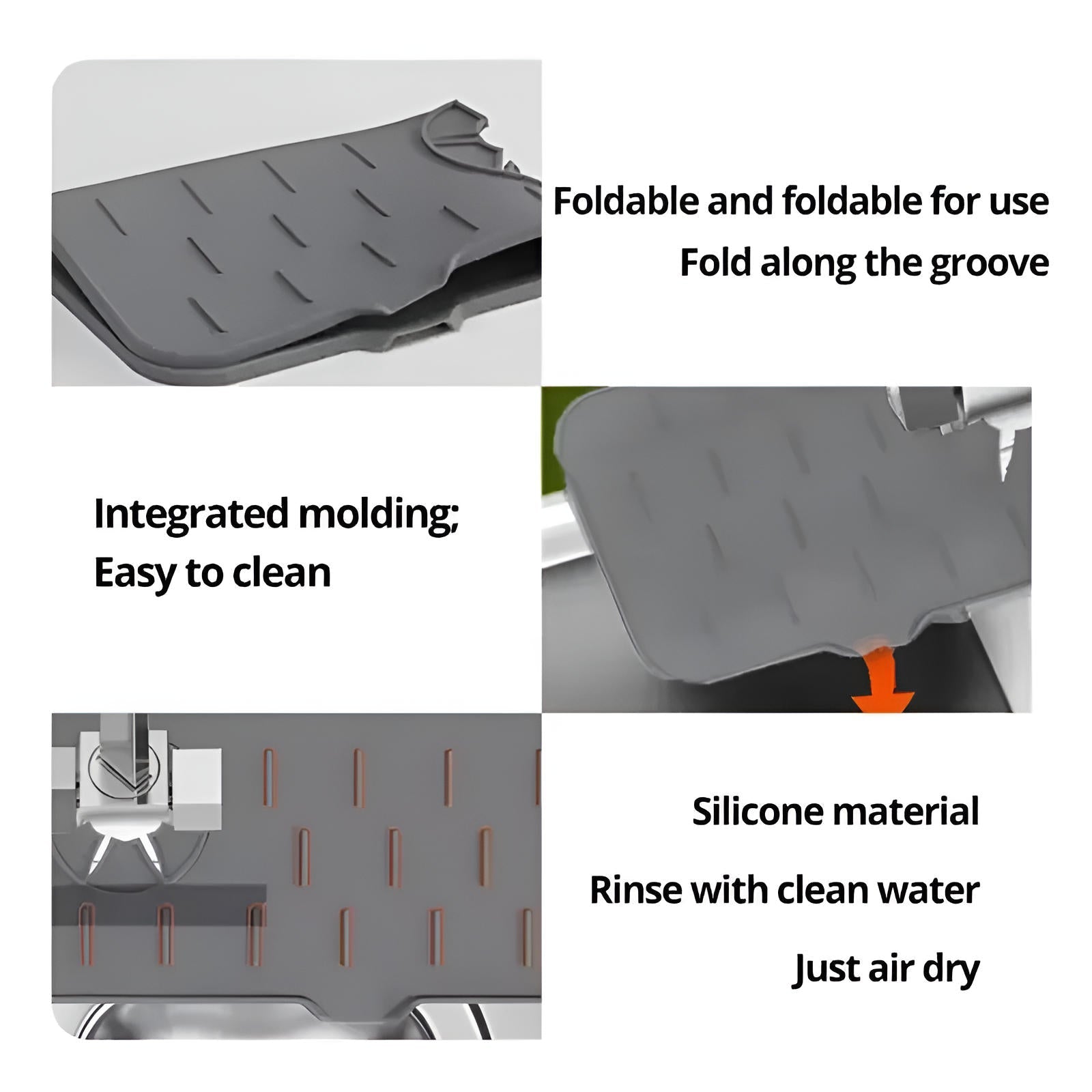 Kitchen Sink Faucetsplash Guard - product detail 5