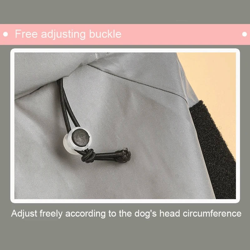 Waterproof Dogs Raincoat - product detail 4