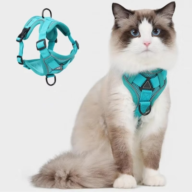 NOMOVA Reflective Cat Harness and Leash Set