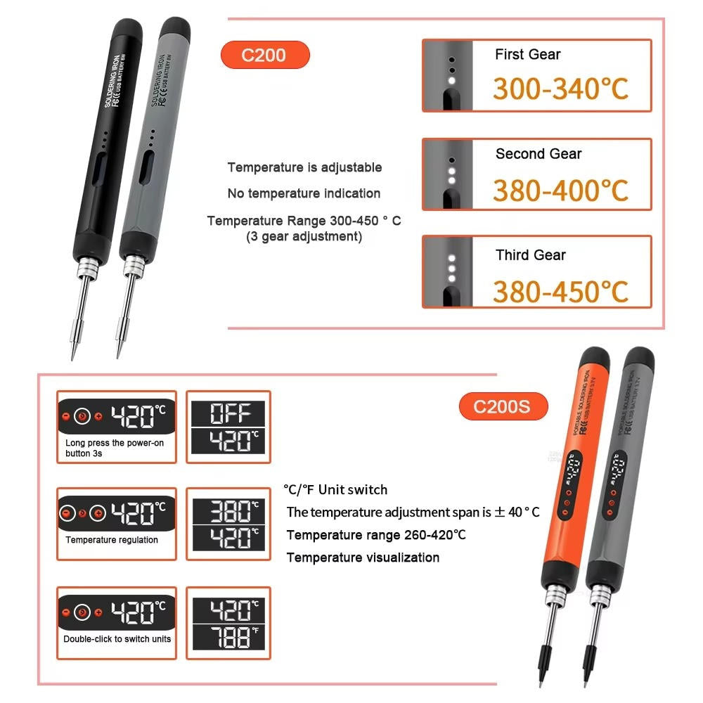 Digital Electric Soldering Iron Set - product detail 7
