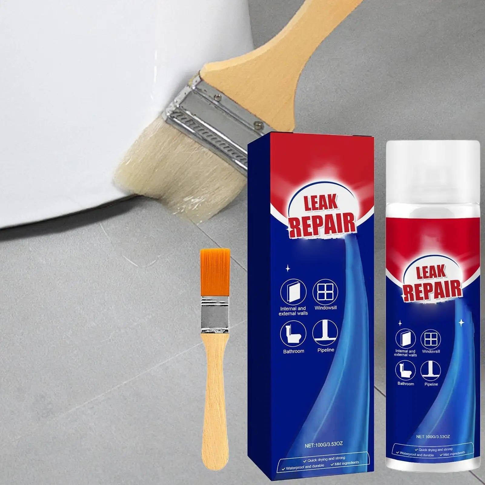 2 Set Leak Repair Waterproof Sealant Spray All Purpose - product detail 7
