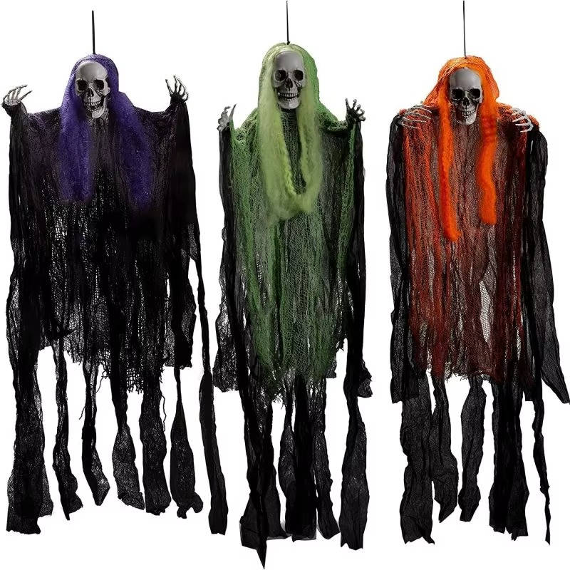 Scary Realistic Halloween Hanging Decorations Outdoor - product detail 4