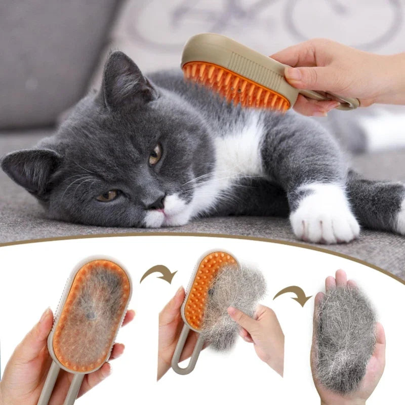 3-in-1 Pet Steam Grooming Brush - product image 4