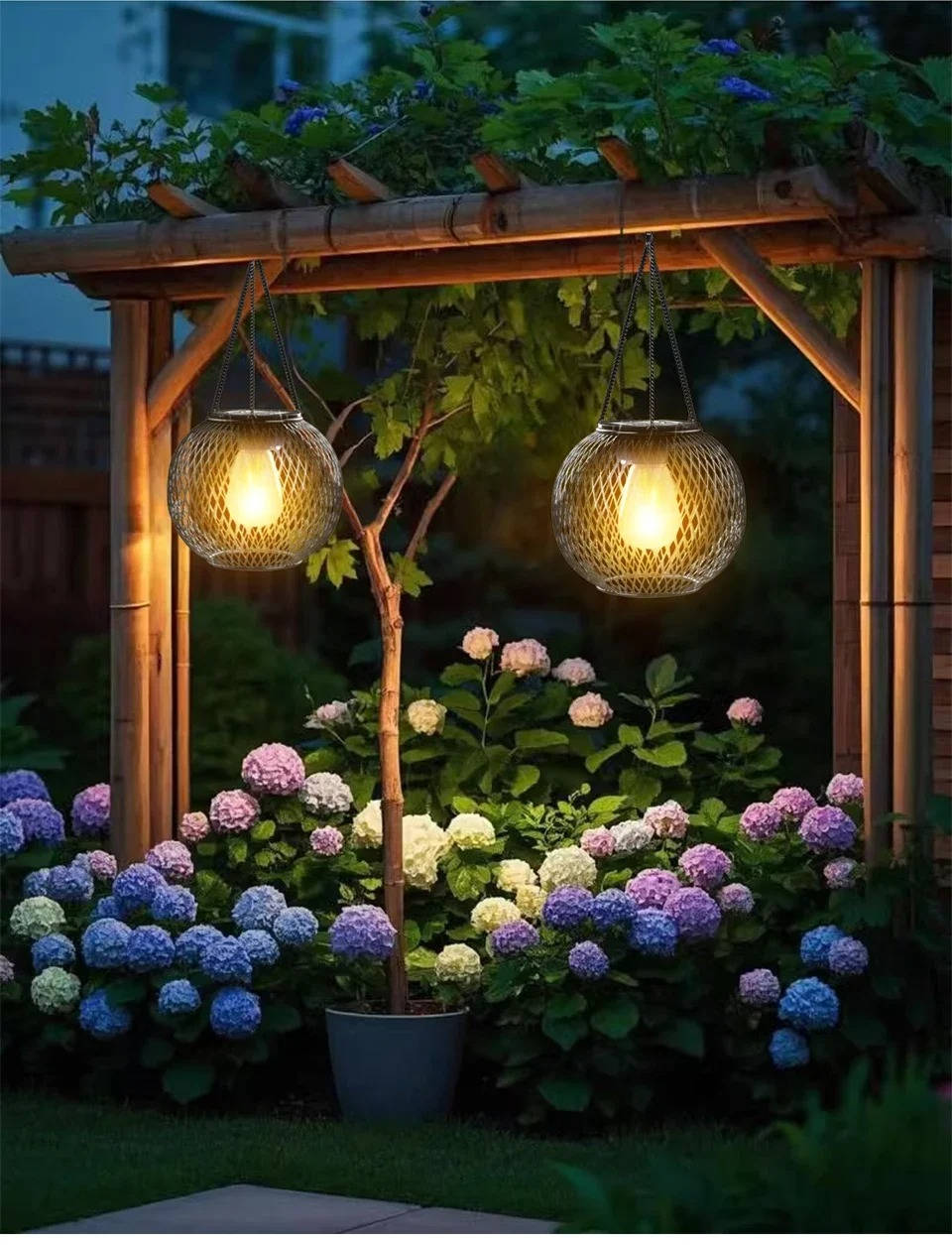 Outdoor Solar Hanging Lantern - product detail 2