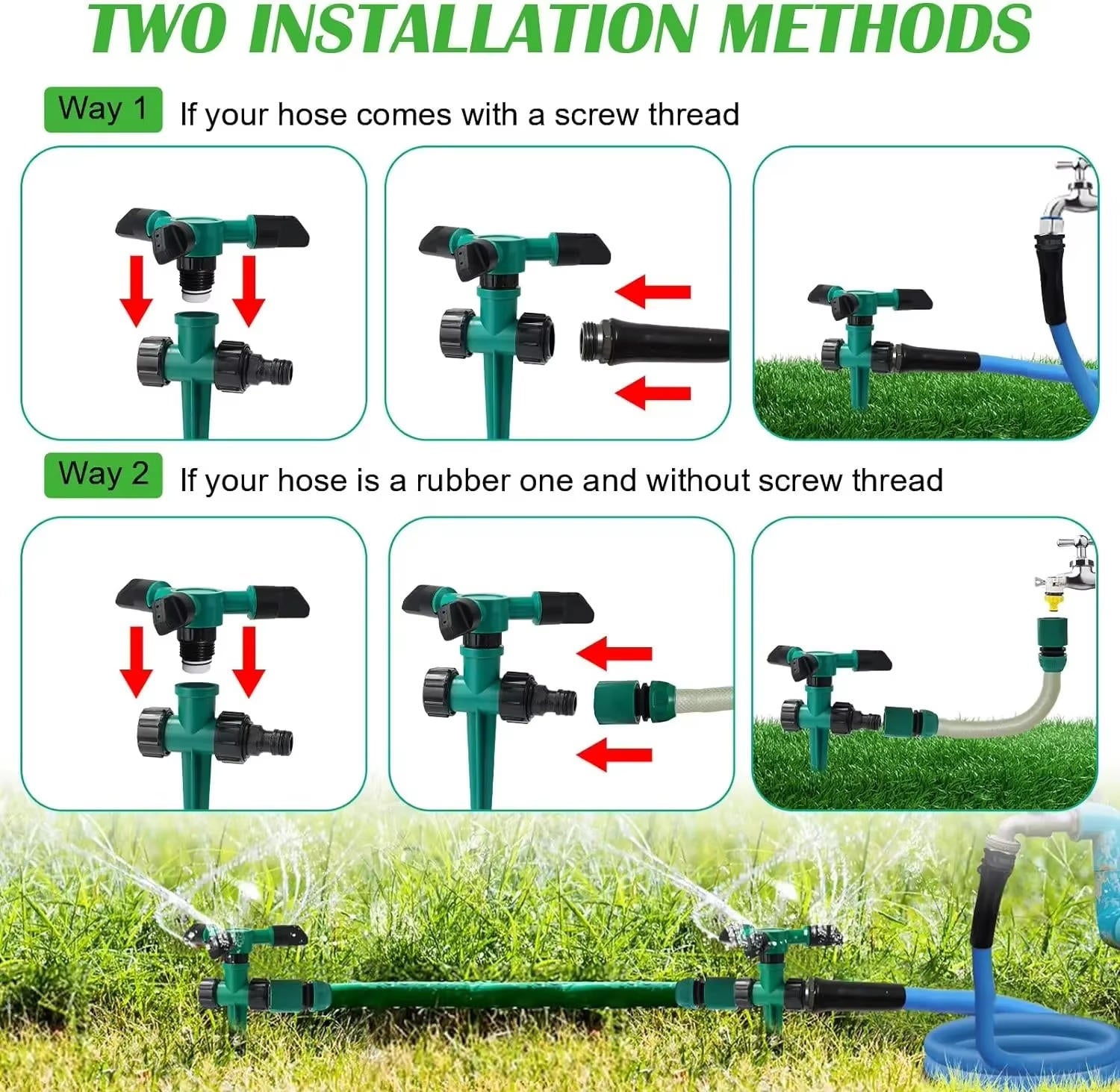 Sprinkler Systems For Gardens 5 Set - product detail 6