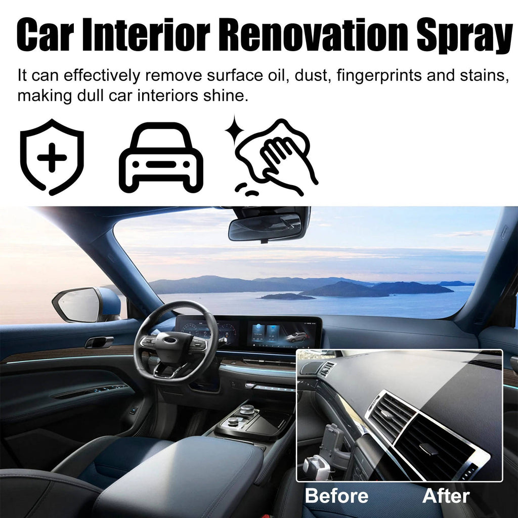 Professional Car Interior Cleaner Set of 3 - product detail 2