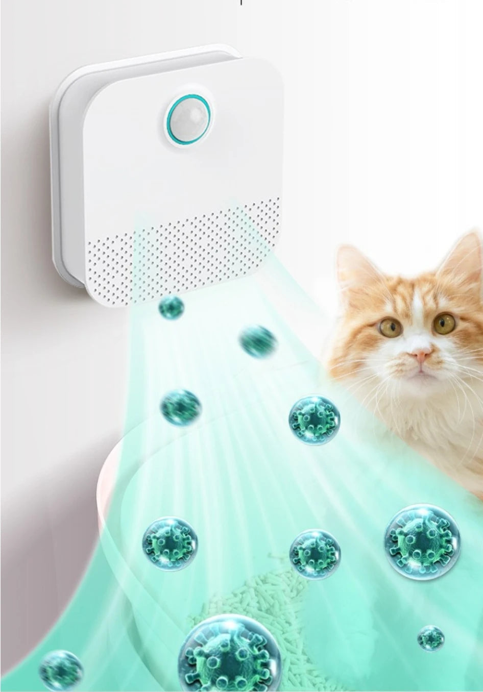 Smart Odor Purifier for Cat Litter Box - product image 1