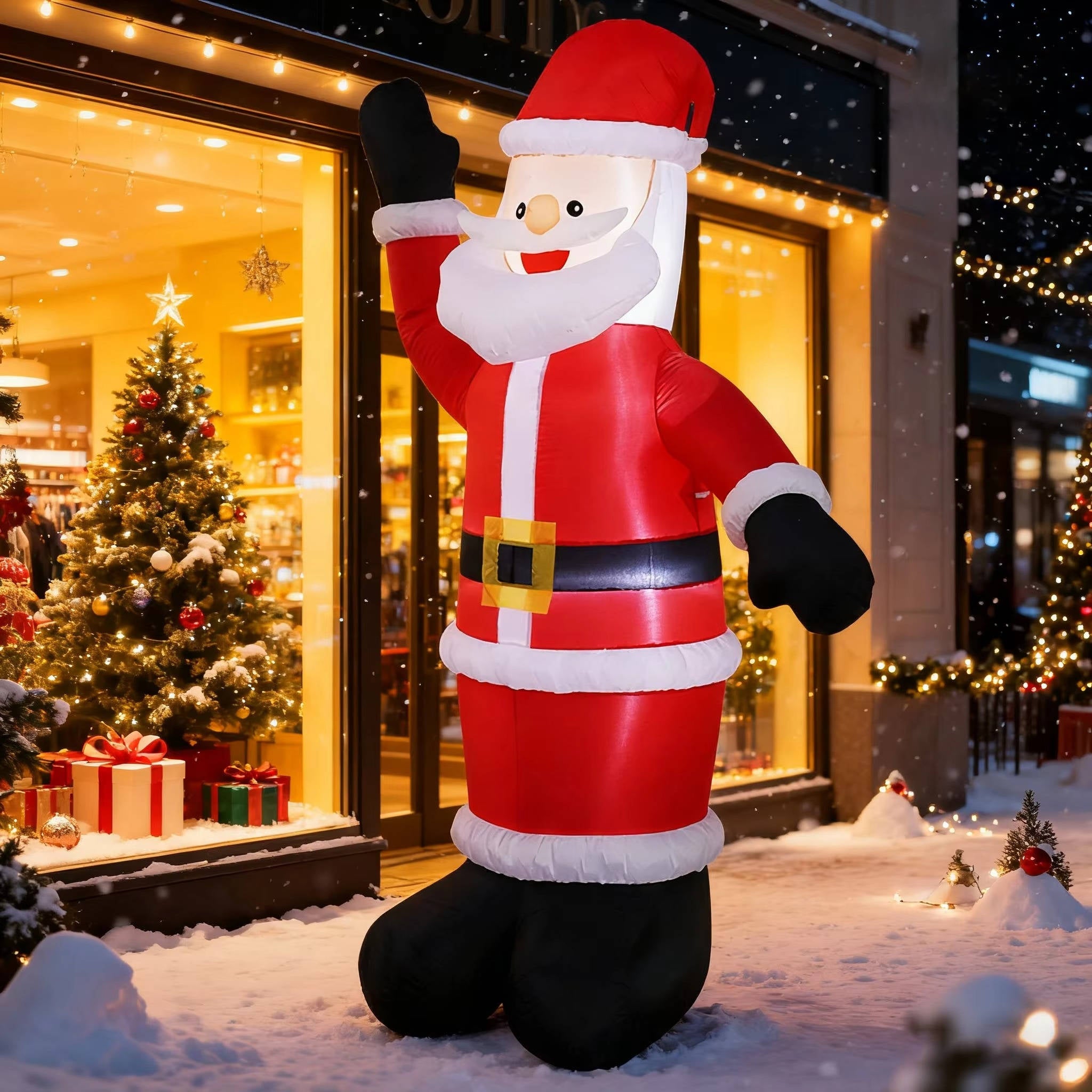 NOMOVA Santa Christmas Decorations Outdoor