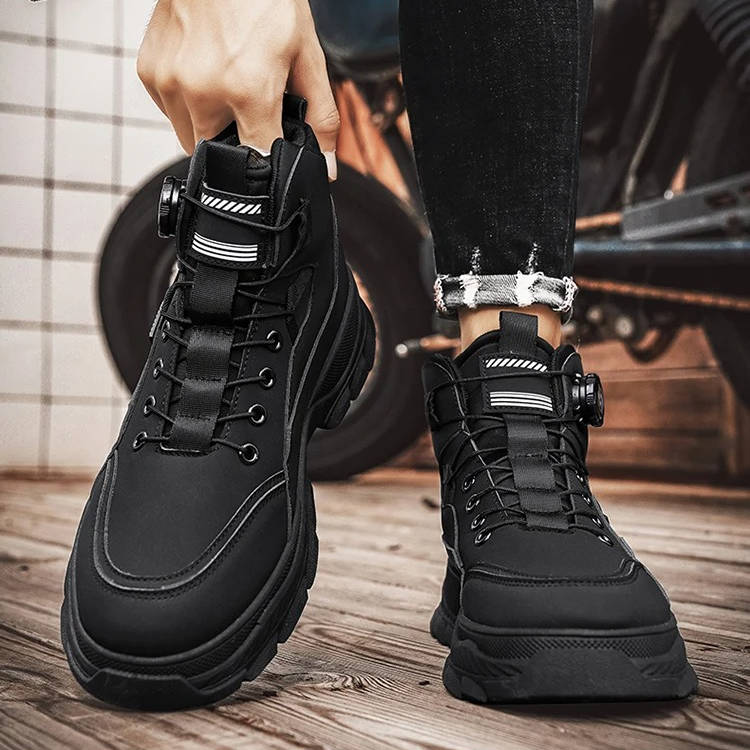 Mens Rugged Heavy Duty Boots Work Shoes - product detail 7