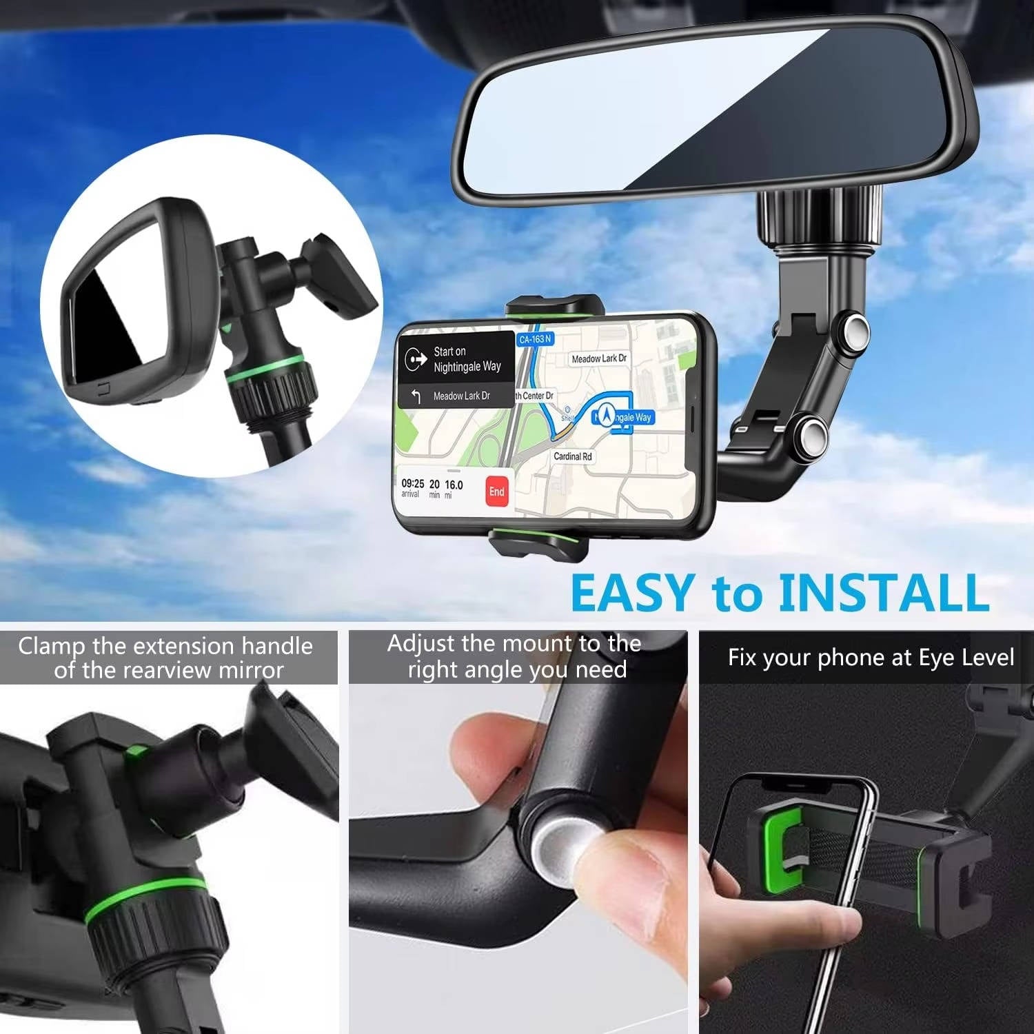 Universal Cell Phone Holder Mount for Car - product detail 6