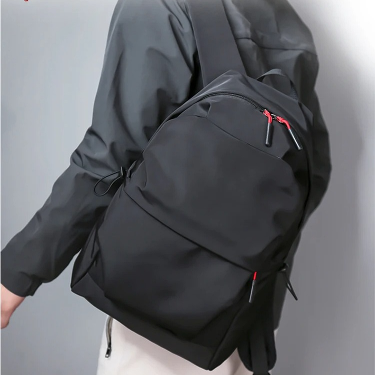 Minimalist Black Backpack - product detail 2