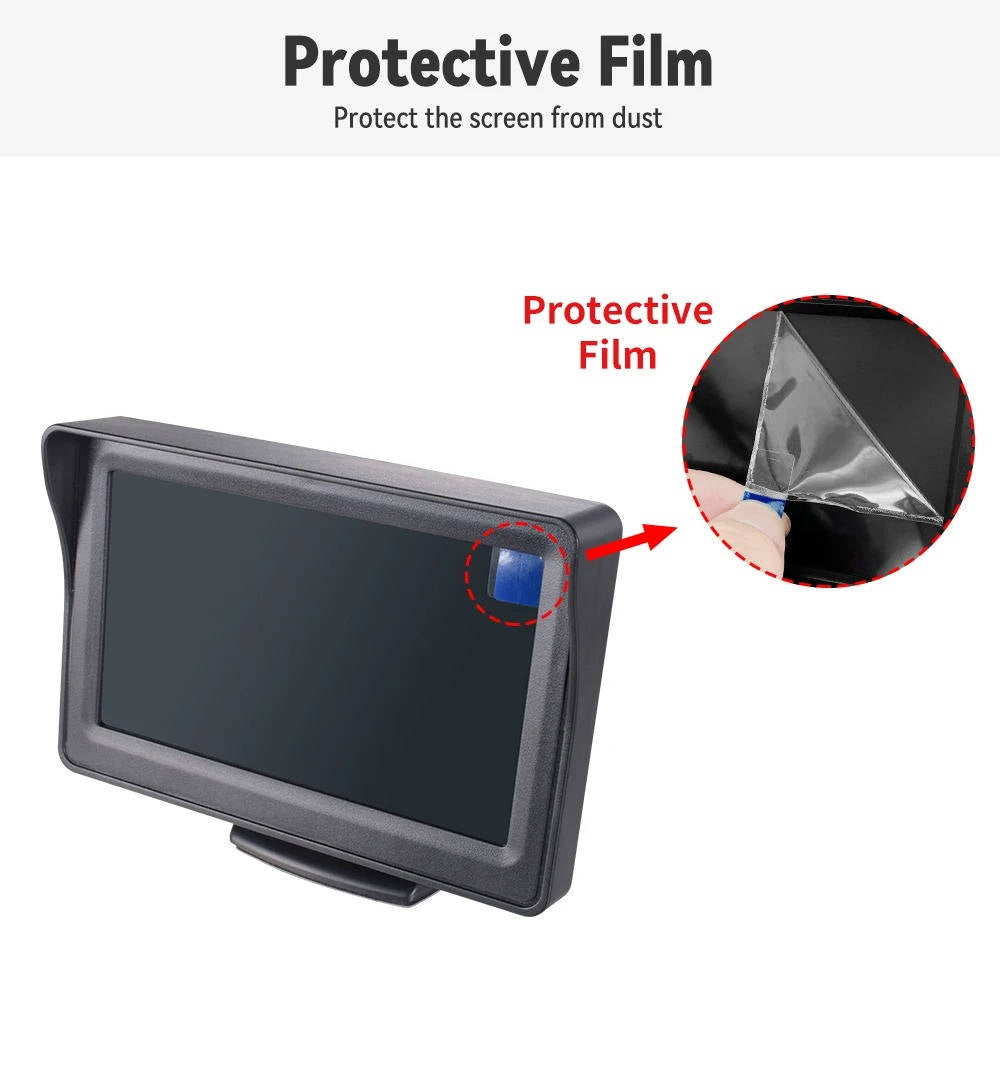 Wireless Reverse Camera For Car Truck Caravan - product detail 6