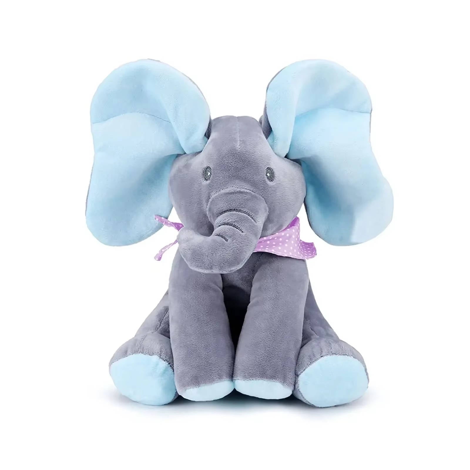 Peek a boo Talking Elephant toy - product detail 4
