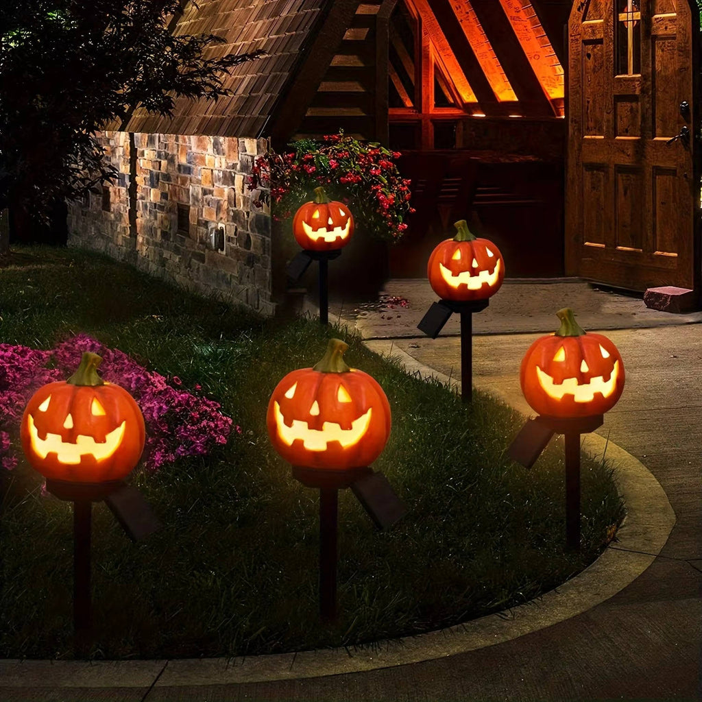 Light Up Pumpkin Decor Halloween Pathway Lights - product detail 6