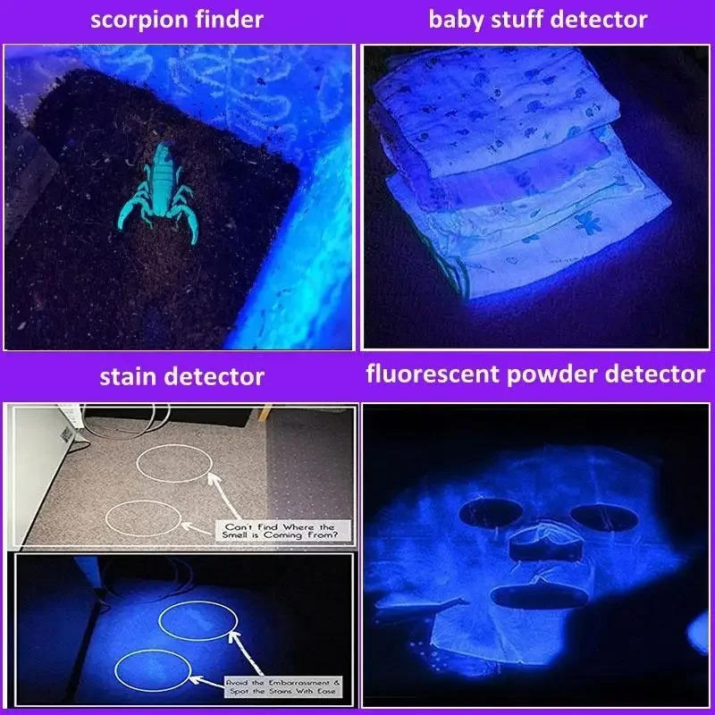 Black Light Flashlight - product detail 3