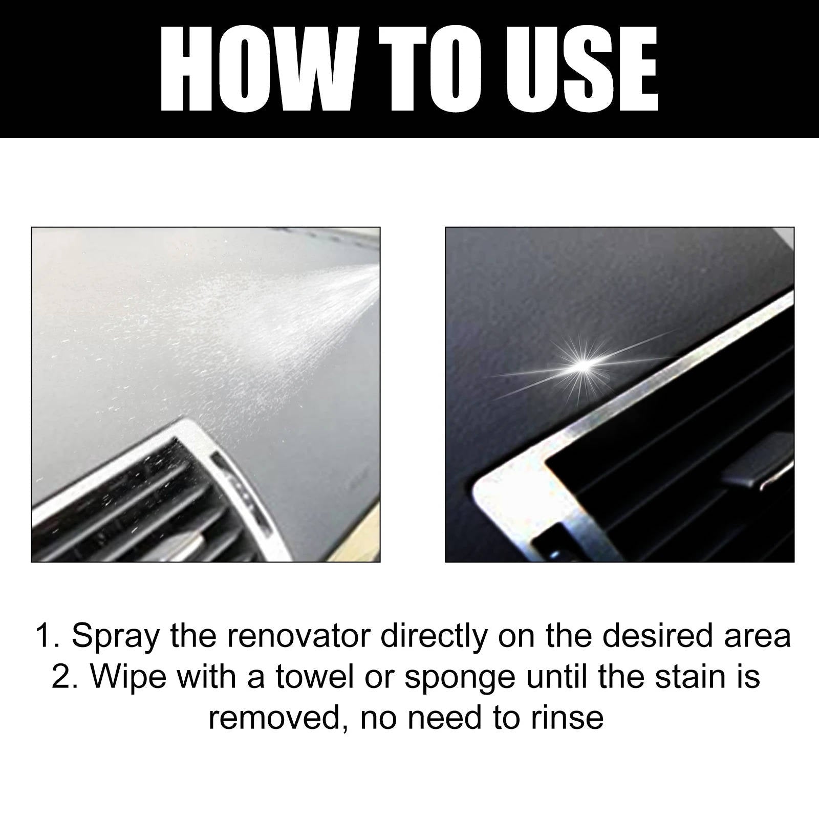 Professional Car Interior Cleaner Set of 3 - product detail 6