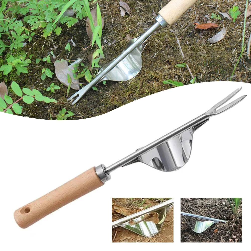 NOMOVA V-Shaped Weed Puller Tool with Long Handle