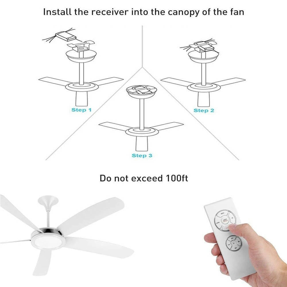 Universal Ceiling Fan Remote - product detail 5