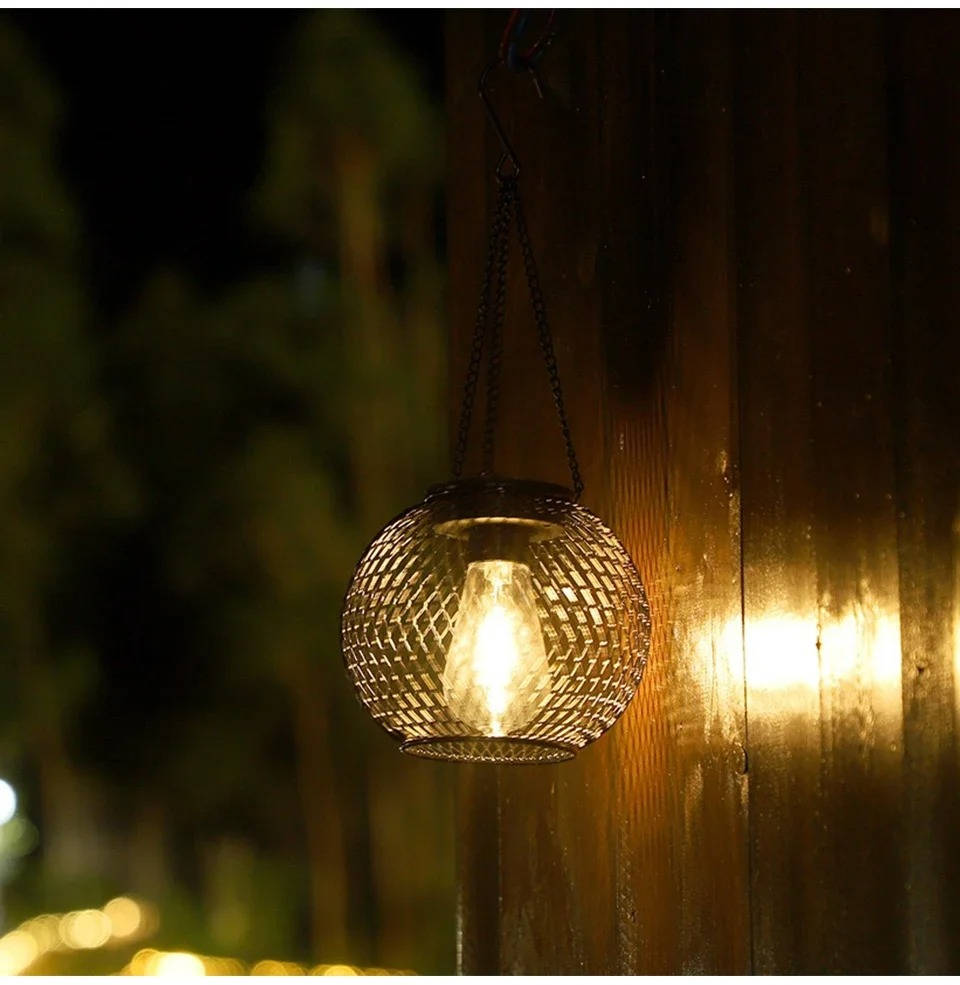 Outdoor Solar Hanging Lantern - product detail 7