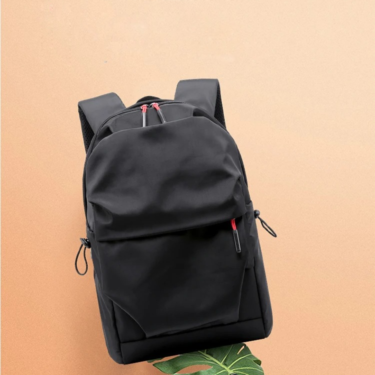 Minimalist Black Backpack - product detail 8