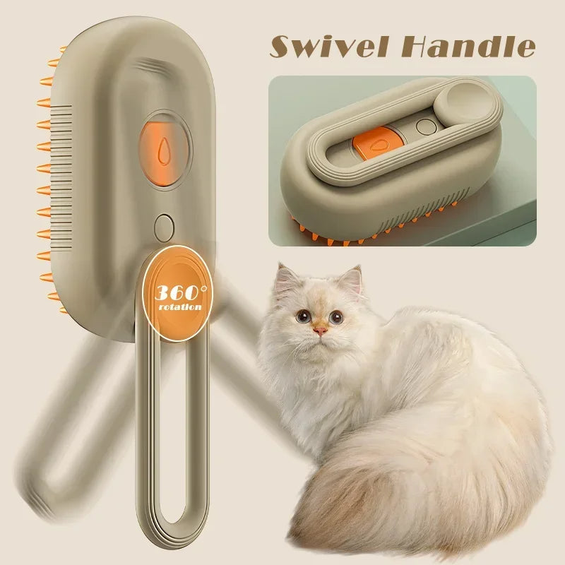 3-in-1 Pet Steam Grooming Brush - product image 6