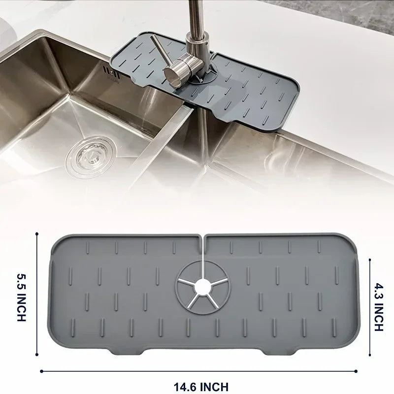 Kitchen Silicone Sink Splash Protector - product detail 5