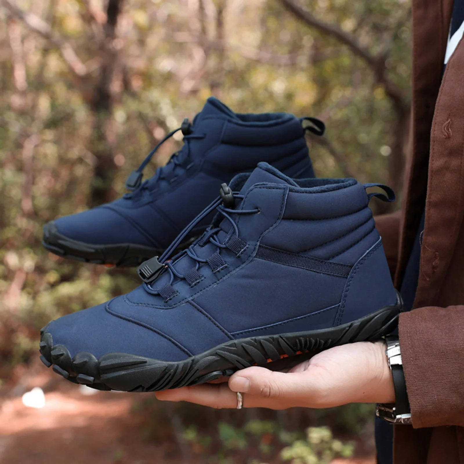 Waterproof & Snowproof Winter Barefoot Shoes with Cosy - product detail 7