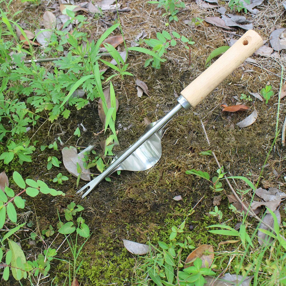 V-Shaped Weed Puller Tool with Long Handle - product detail 2