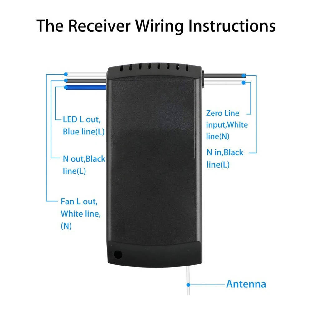 Universal Ceiling Fan Remote - product detail 2
