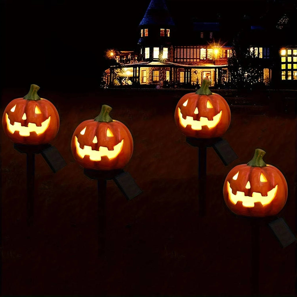 Light Up Pumpkin Decor Halloween Pathway Lights - product detail 4