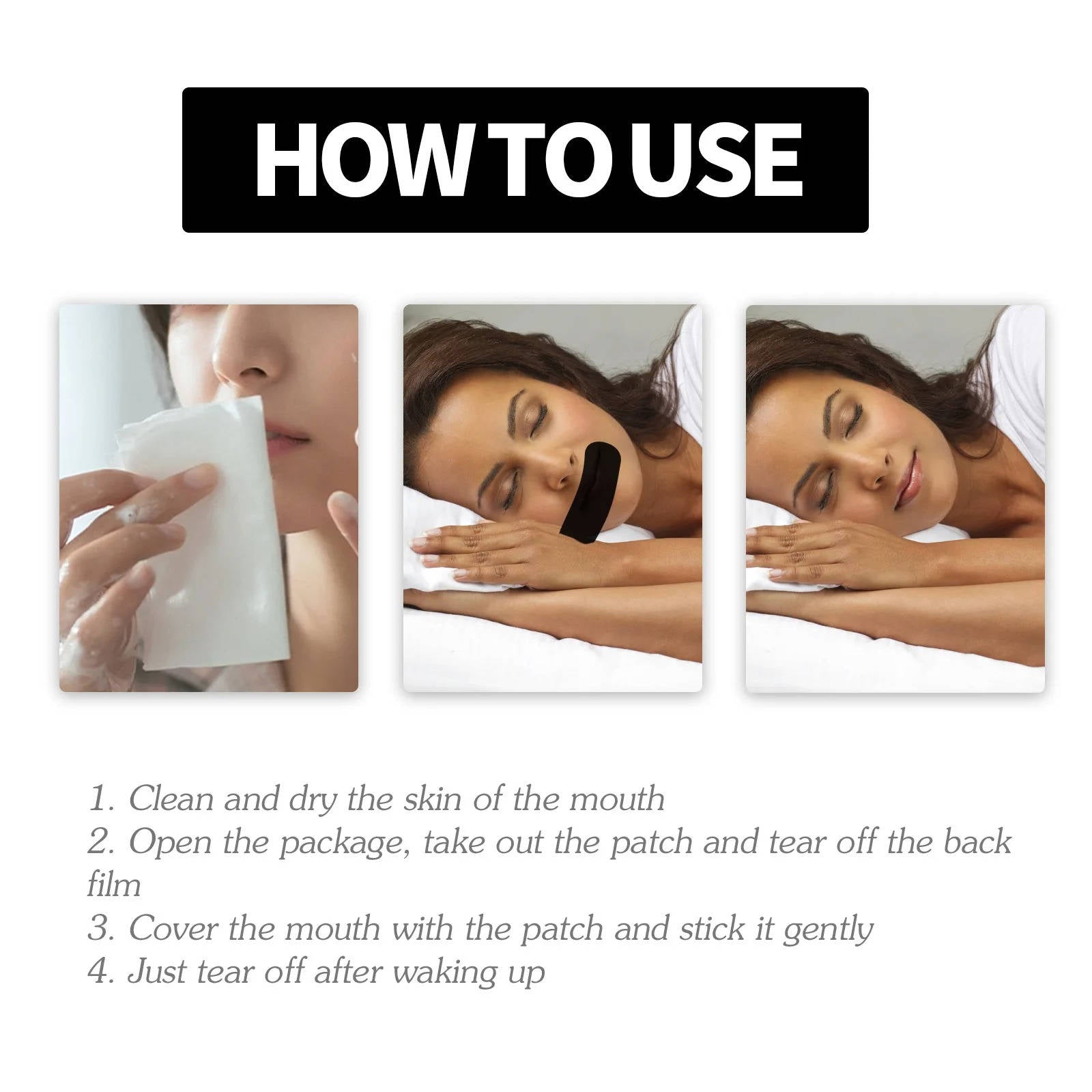 Mouth Tapes Anti Snoring - product detail 8