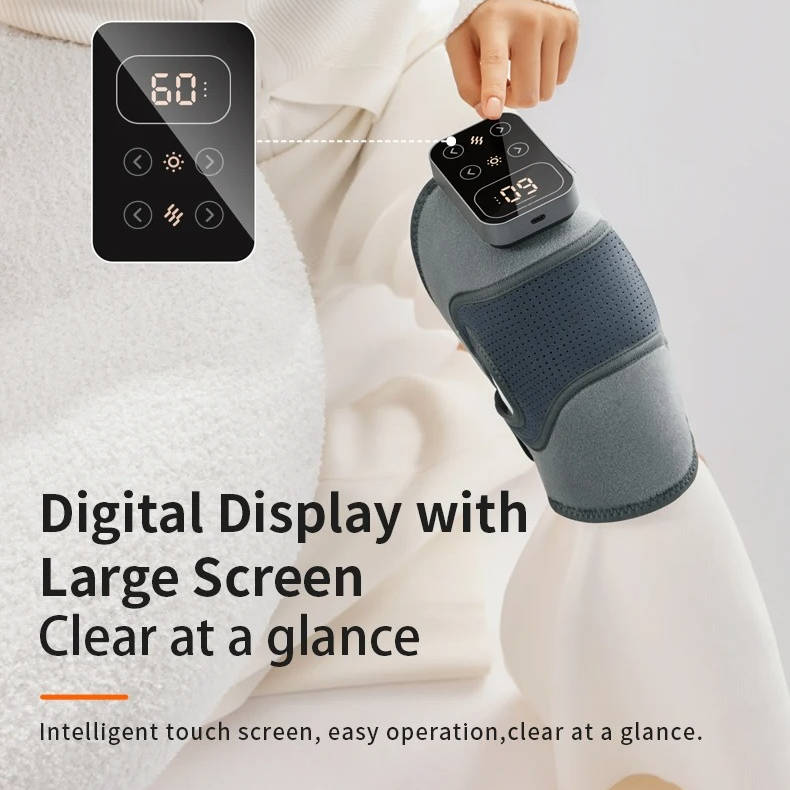 Cordless Knee Massager With Heat Vibration For Pain Relief - product detail 9