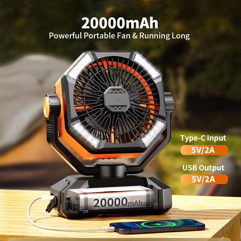 Portable Camping Cooling Fan - product detail 6