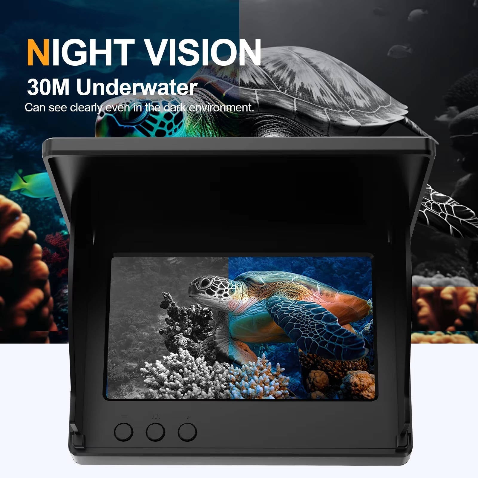 Portable Fish Finder Underwater Fishing Camera with 4.3 - product detail 3