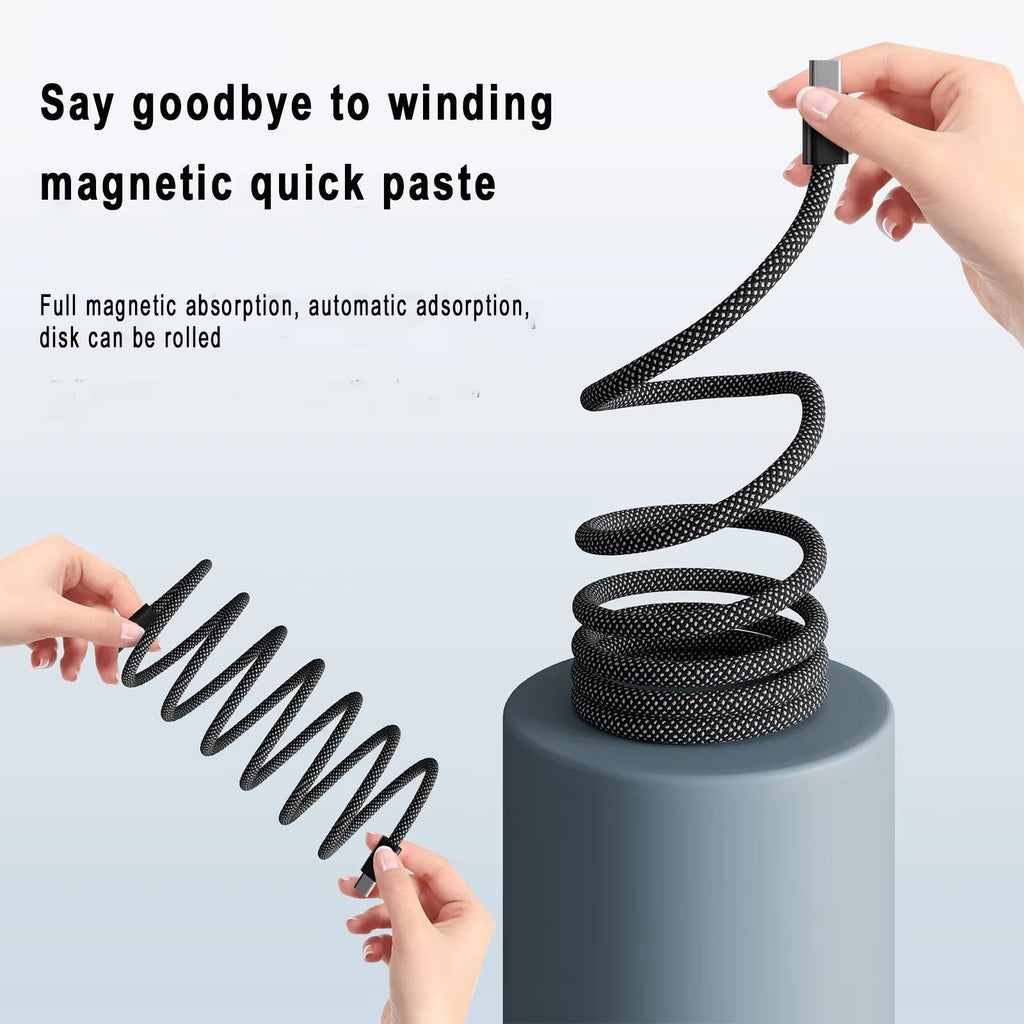 Magnetic Anti Tangle Cable Super Fast Charging - product detail 7