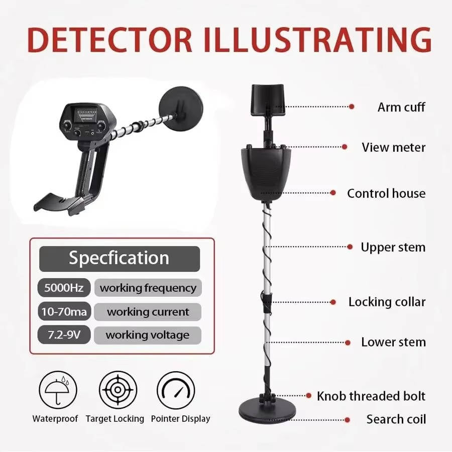 Professional Underground Metal Detector - High Accuracy - product detail 9