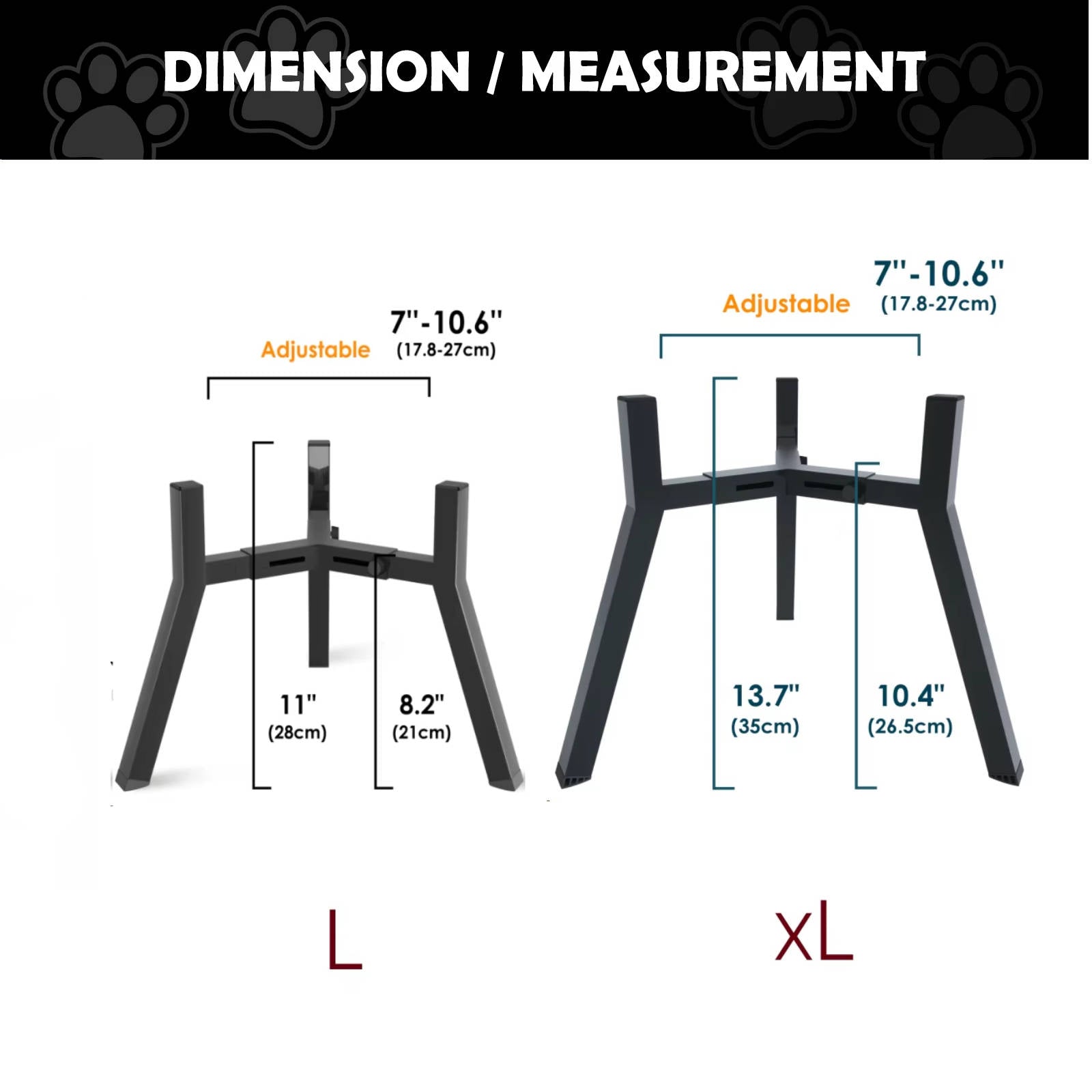 Elevated Dog Bowl Stand - product detail 6