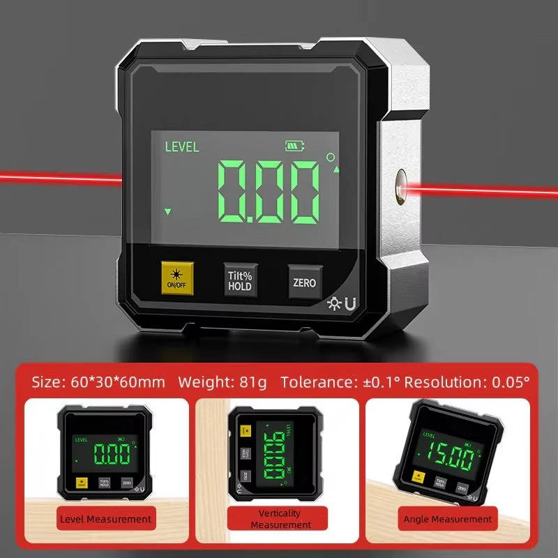 Digital Angle Finder with Laser Level - product detail 3