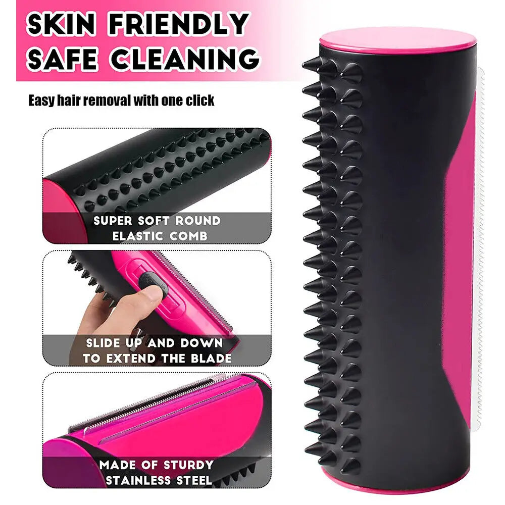 Pet Hair Removal Brush - Deshedding Brush for Dogs & Cats - product image 3
