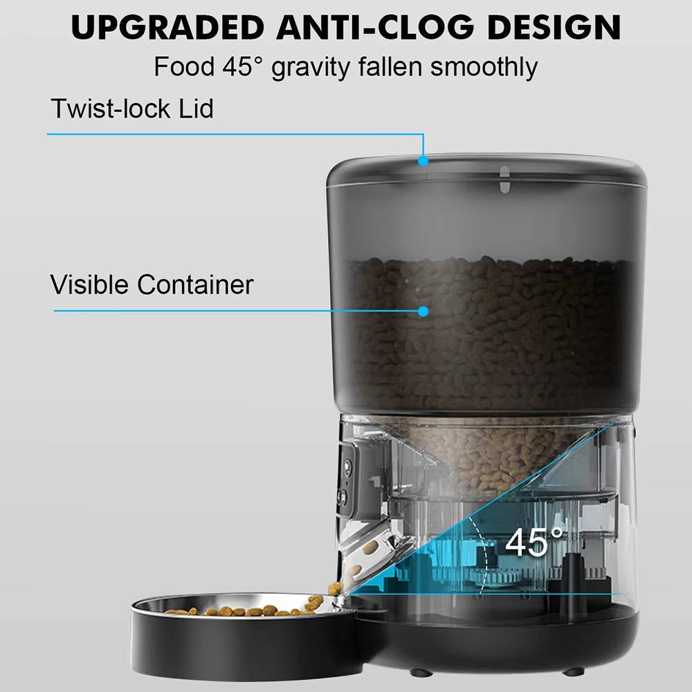 Automatic Smart Pet Feeder For Cats Dogs - product detail 5
