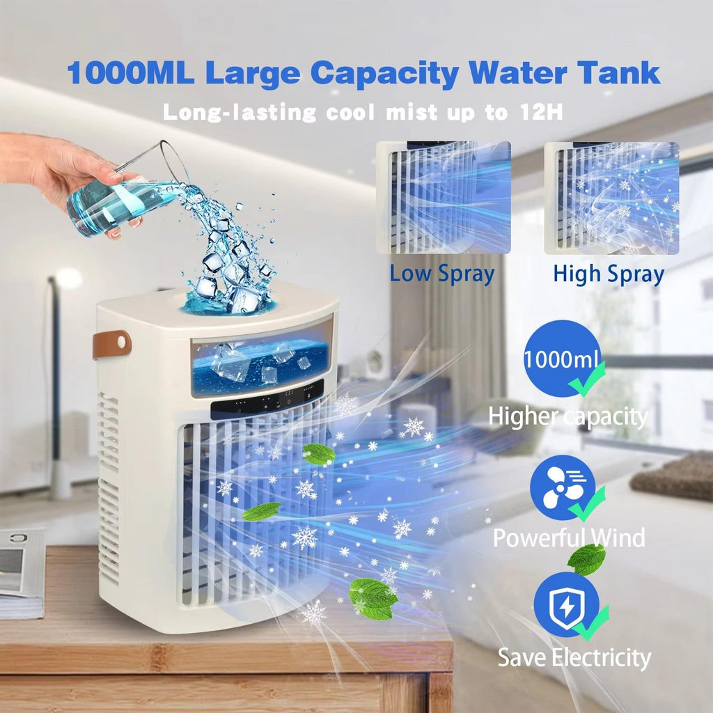 Portable Mini Air Cooler Fan - product detail 2