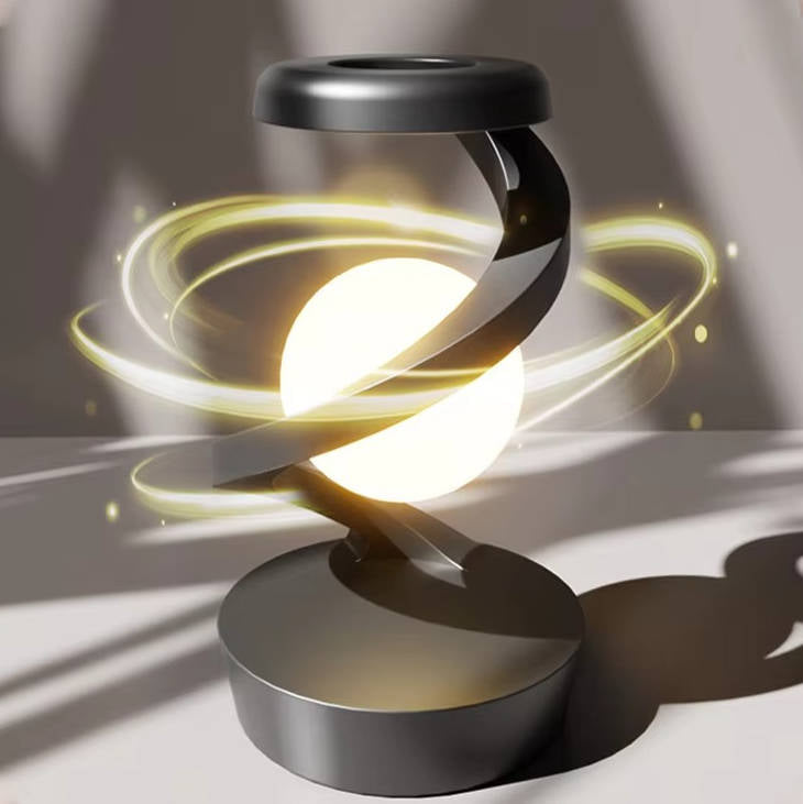 Levitating Moon Lamp Gesture Control & Wireless Charging - product detail 2